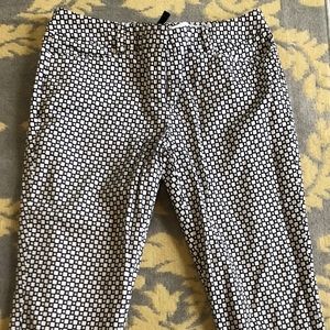 New York & Co Cropped Pants Business Casual Sz 2